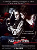 Affiche Sweeney Todd, le Diabolique Barbier de Fleet Street