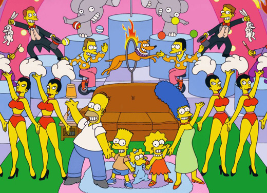 Les Simpson : Couch gag