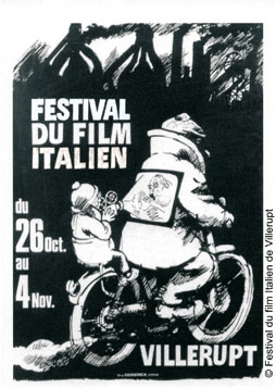 Affiche festival du film italien de Villerupt