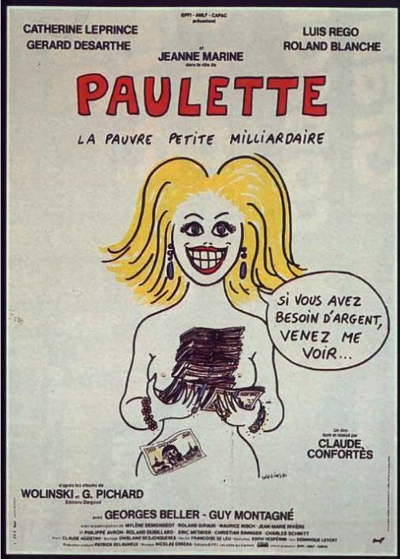 Affiche Paulette, La Pauvre Petite Milliardaire
