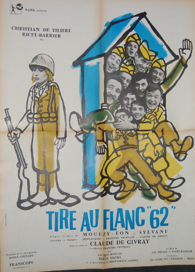 Affiche Tire-au-flanc 62