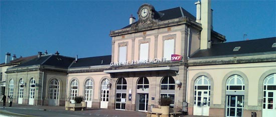 La gare de Remiremont