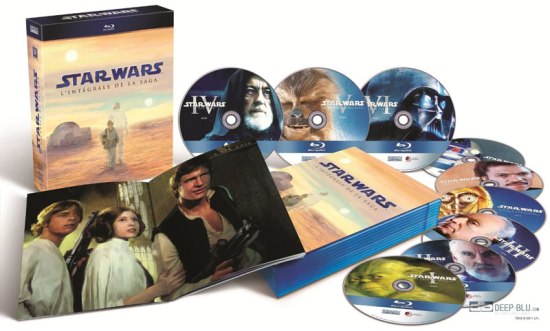 Star Wars en Blu-Ray